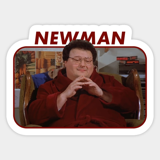 Newman - Seinfeld Sticker by TheSnowWatch